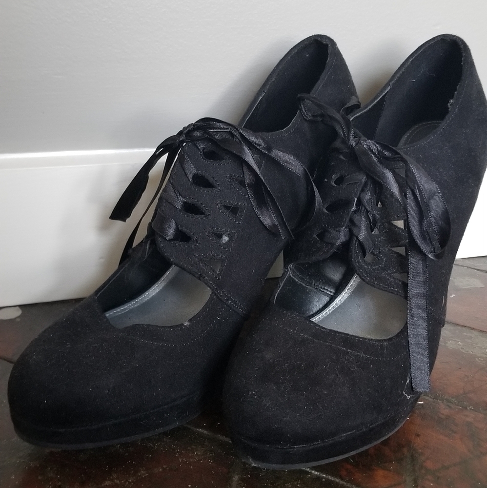 Black High Heels - image 1